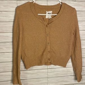 Aerie cropped, crewneck, cardigan, button-down size extra small
